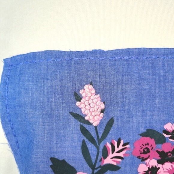 BP Ivory Floral Graphic Oversized Crewneck Sweater Size S NWT - Picture 9 of 12